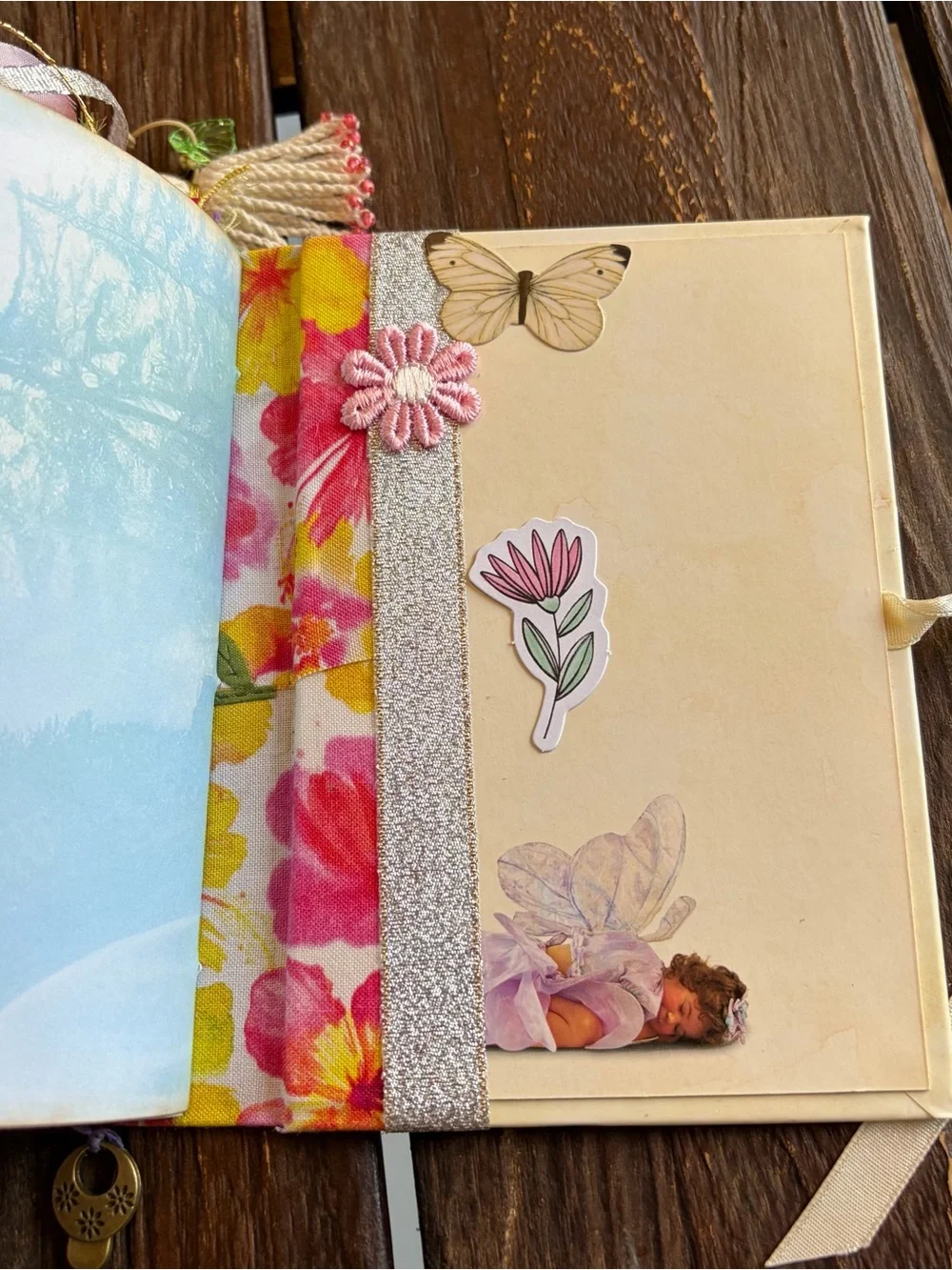 Fairy Junk Journal Small Anne Geddes Fairy Album Made Into Journal Hardcover